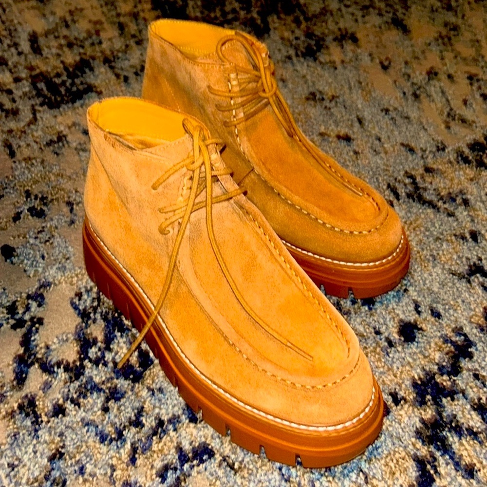 J/slides TREASURE Tan Suede